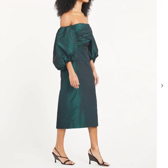 Tanya Taylor Charlotte Midi Dress - Picture 3 of 6